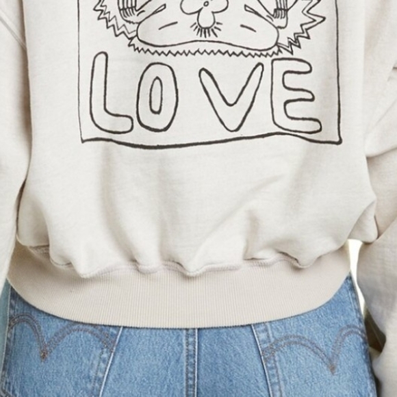 Free People Feel The Love Pullover Size La… - Picture 7 of 13